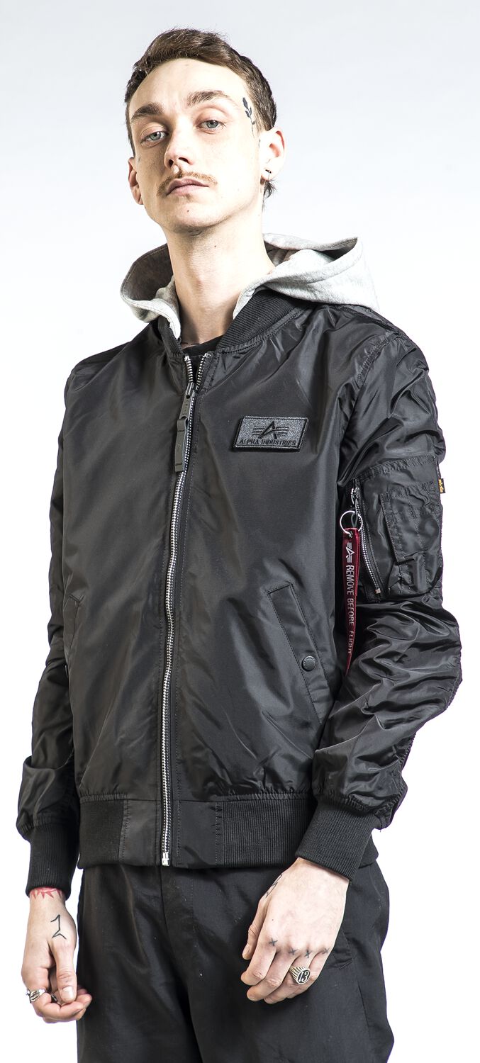 Cazadora con capucha Alpha Industries MA-1 - Abrigos y chaquetas