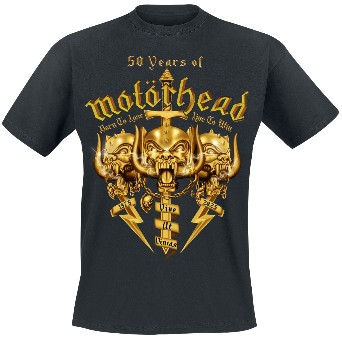 Camiseta Sin Mangas Motörhead Oficial - Estampado 'England Brown On White', Corte Clásico, Algodón Ligero