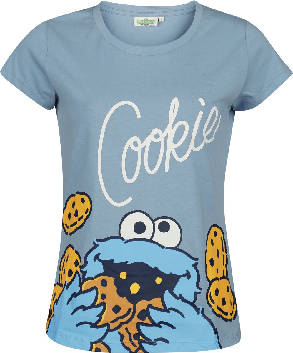 Cookie Monster Pijama Hombre Barrio Sesamo Monstruo De Las
