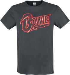 Amplified Collection - Neon Sign, David Bowie, Camiseta
