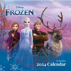 Calendario de pared 2024, Frozen, Calendario de Pared