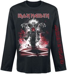 Eddie Bike, Iron Maiden, Camiseta Manga Larga