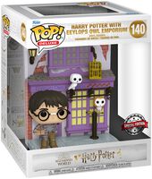 Figura vinilo Harry Potter with Eeylops Owl Emporium (Pop! Deluxe) 140, Harry Potter, Super Pop!