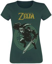 Link Pose, The Legend Of Zelda, Camiseta