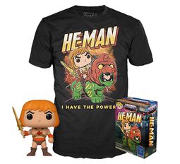 He-Man - He-Man (Glow In The Dark) - POP! & Camiseta