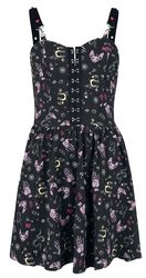 Ditsy Ouija Printed Mini Dress, Jawbreaker, Vestido Corto