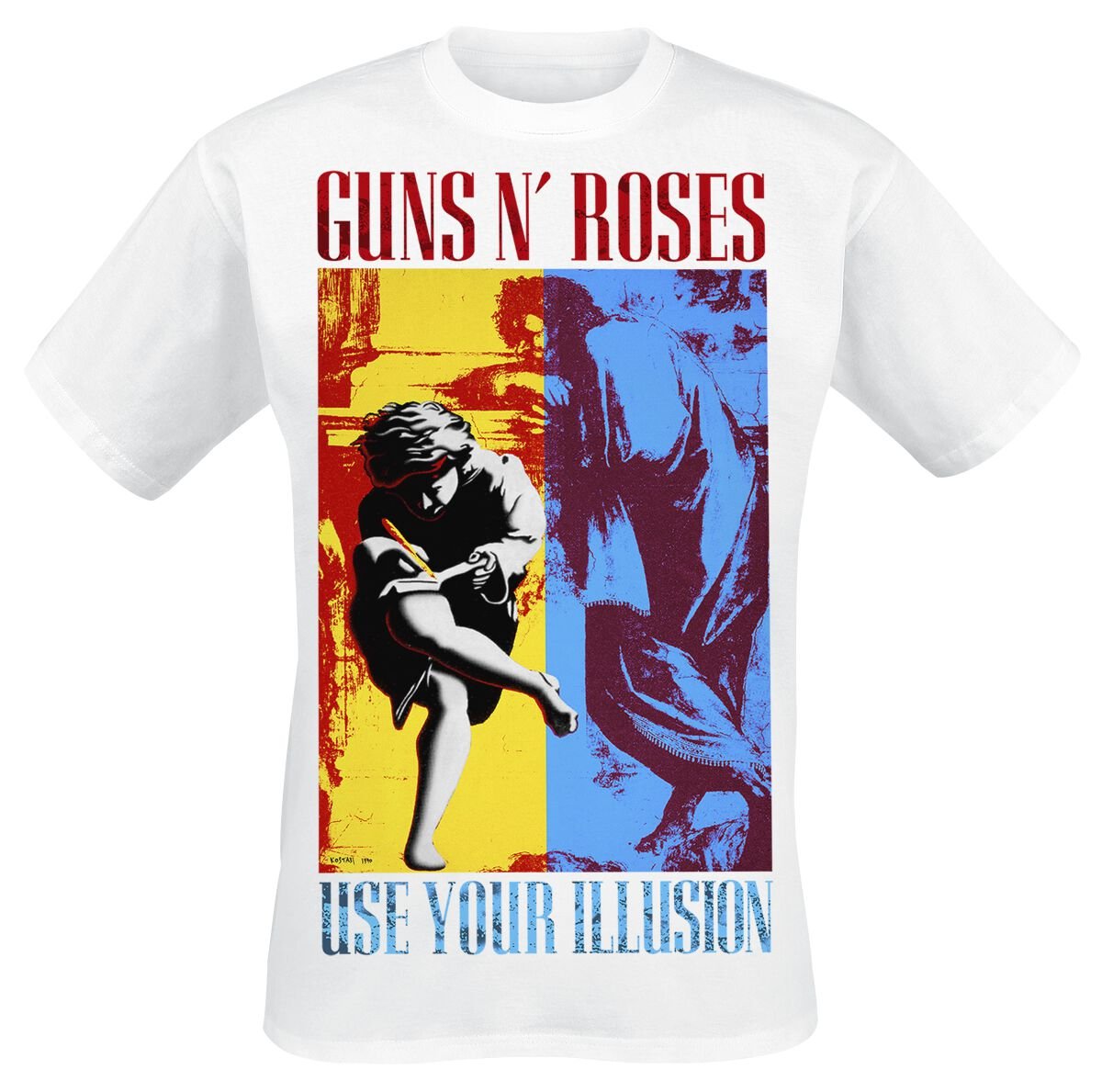 Use Your Illusion Live In Tokyo 1992 91-92 Tie Dye Tour T-Shirt