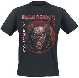Senjutsu Eddie Face Circle, Iron Maiden, Camiseta