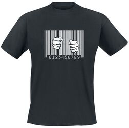 Barcode - Prison, Camiseta divertida, Camiseta