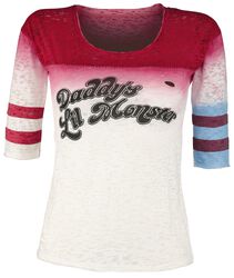 Harley Quinn - Daddy's Little Monster, Escuadrón Suicida, Camiseta Manga Larga
