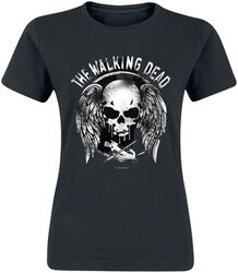 Wings and skull, The Walking Dead, Camiseta