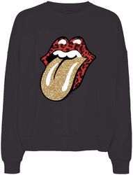 NMAriel Glitter Rolling Stones Sweat, The Rolling Stones, Sudadera