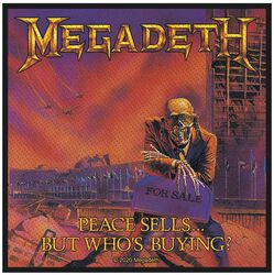 Peace Sell But Who's Buying, Megadeth, Parche
