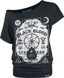 Witchboard, Black Blood by Gothicana, Camiseta