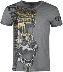 Skull and crown, Rock Rebel by EMP, Camiseta