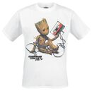 2 - Groot & Tape, Guardianes De La Galaxia, Camiseta