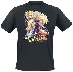 Z - Super Saiyans, Dragon Ball, Camiseta