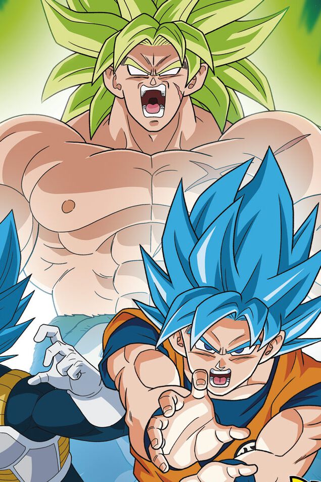 Super - Broly vs Goku and Vegeta - Alfombrilla | Dragon Ball Alfombrilla de  ratón | EMP