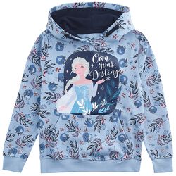 Kids - Elsa, Frozen, Suéter con Capucha