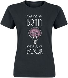 Save A Brain - Read A Book, Save A Brain - Read A Book, Camiseta