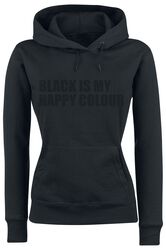 Black Is My Happy Colour, Slogans, Sudadera con capucha