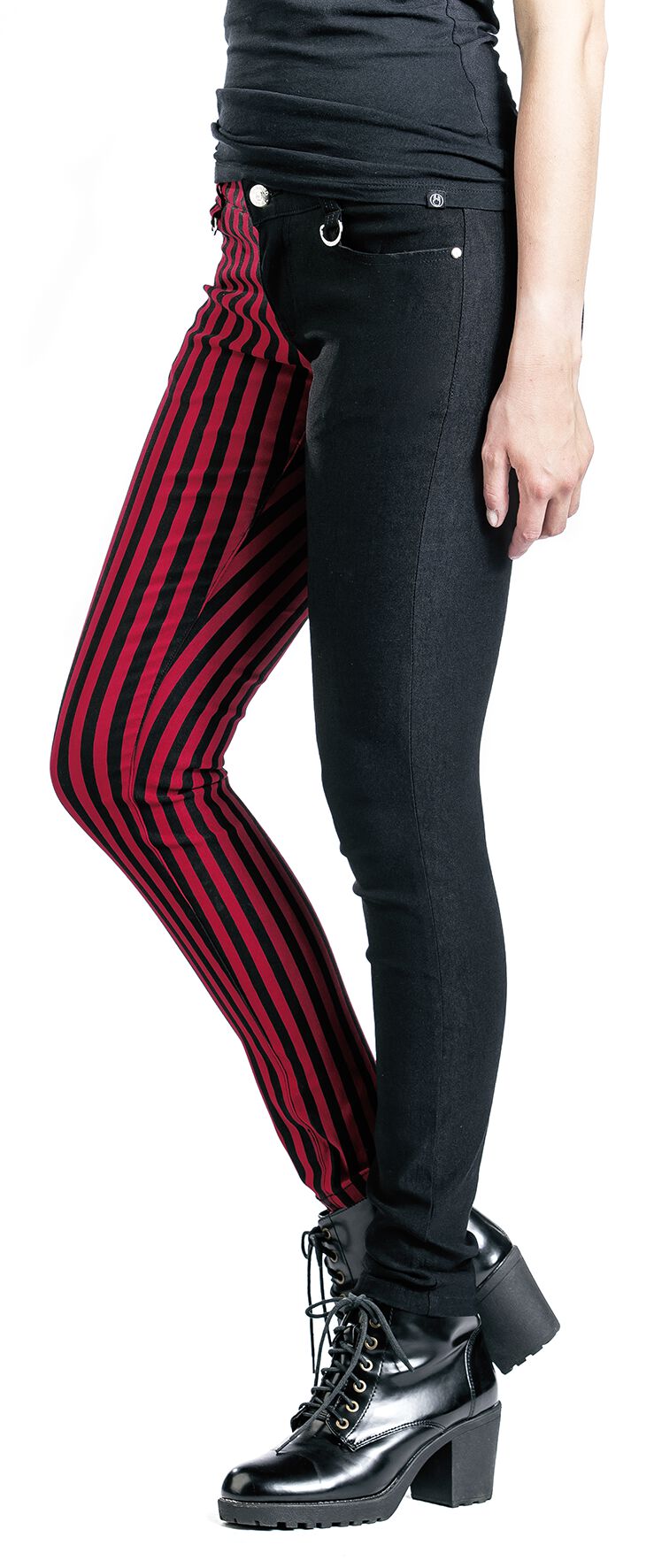 Pantalones Punk Banned Pantalones de tela EMP