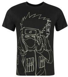 Shippuden - Kakashi line art, Naruto, Camiseta