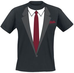 Jacket with Tie, Alcohol & Party, Camiseta