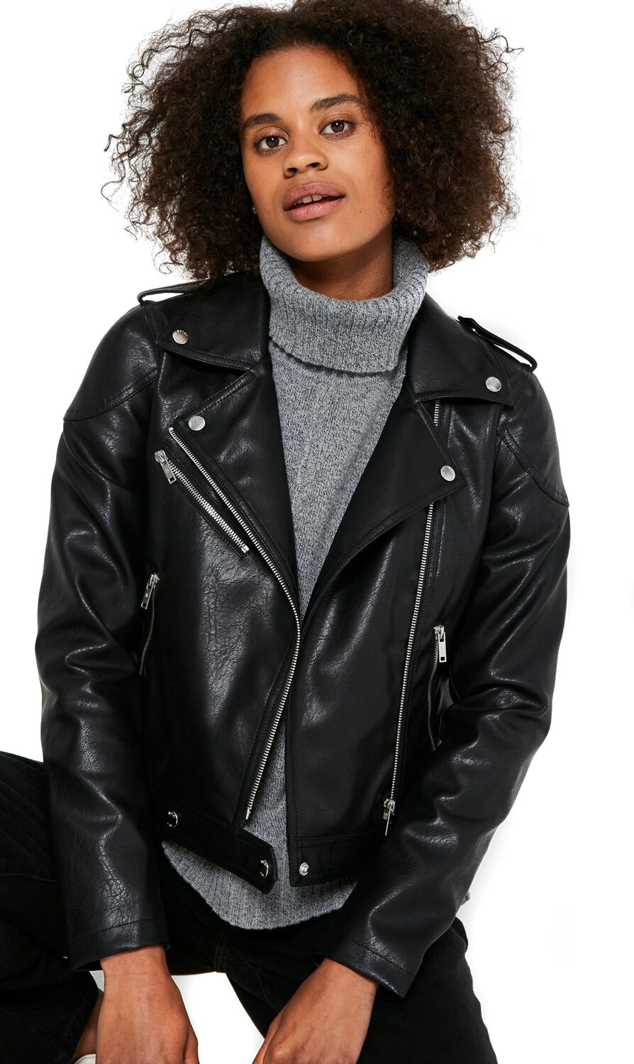 Chamarra Moto Chamarra De Piel Para NiÃ±as Moto Chamarra De Piel