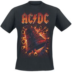 Hells Bells Explosion, AC/DC, Camiseta