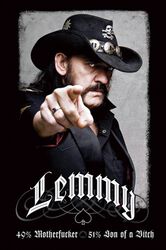 Lemmy Kilmister - 49% Mofo, Motörhead, Póster