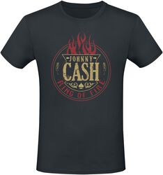 Ring Of Fire Flames, Johnny Cash, Camiseta