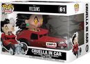 Figura Vinilo Cruella in Car POP Rides 61, 101 Dálmatas, ¡Funko Pop!