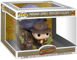 Raiders of the Lost Ark - Boulder Escape (Pop! Moment) vinyl figurine no. 1360, Indiana Jones, ¡Funko Pop!