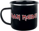 Logo -  Enamel Mug, Iron Maiden, Taza