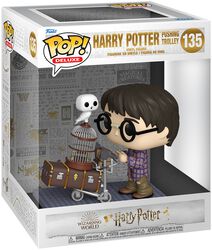 Figura vinilo Harry pushing trolley (Pop! Deluxe) no. 135, Harry Potter, ¡Funko Pop!