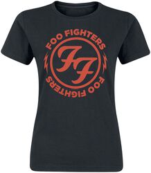 Logo Red Circle, Foo Fighters, Camiseta