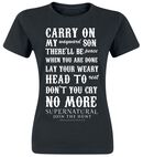 Carry On, Supernatural, Camiseta