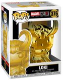 Figura Vinilo Marvel Studios 10 - Loki (Chrome) 376, Marvel, ¡Funko Pop!