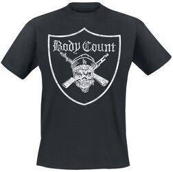 Gunner Pirate Shield, Body Count, Camiseta