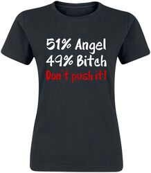 Angel Bitch, Slogans, Camiseta
