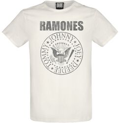 Amplified Collection - Vintage Shield, Ramones, Camiseta