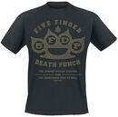 Brass Knuckles, Five Finger Death Punch, Camiseta