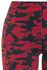 Red Camo Leggings with Side Pockets