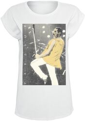 Freddie - Stage Photo II, Queen, Camiseta