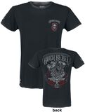 Custom Motors Patch, Rock Rebel by EMP, Camiseta