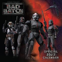 Bad Batch - Calendario pared 2023, Star Wars, Calendario de Pared