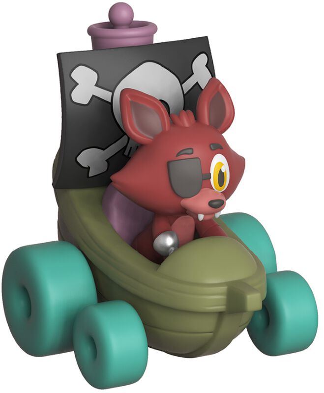 Figura Vinilo Super Racers  - Foxy the Pirate