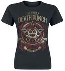 Military Badge, Five Finger Death Punch, Camiseta