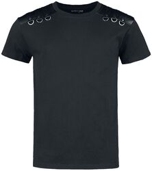 Camiseta con correas en los hombros, Gothicana by EMP, Camiseta